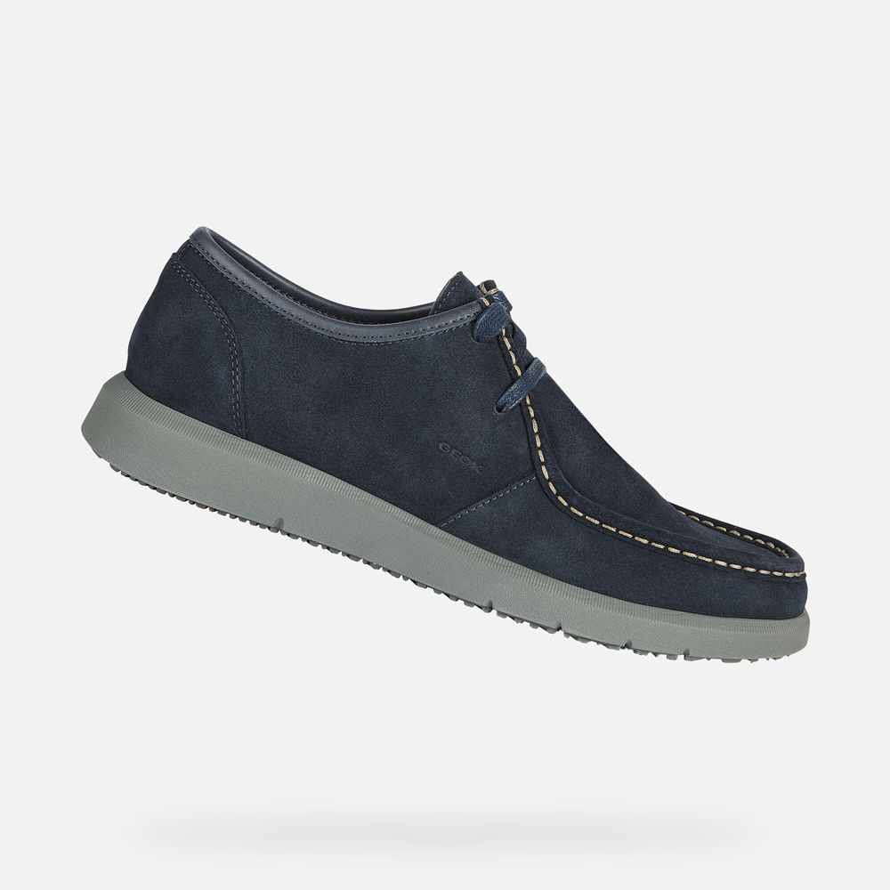 Geox Casual Shoes Navy Errico - Geox Mens Shoes - TDLVFY269